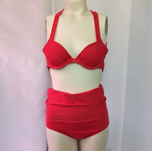 Aerie Convertible Bottom Bikini (M) and Push Up Top (34B)‎ - Picture 5 of 9